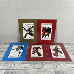 Mobile Suit Gundam Char Exclusive Framed Poster MSN 04 Sazabi + More DeAGOSTINI